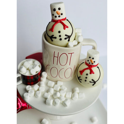 Snowmen Hot Chocolate Bombs (Set of 2)