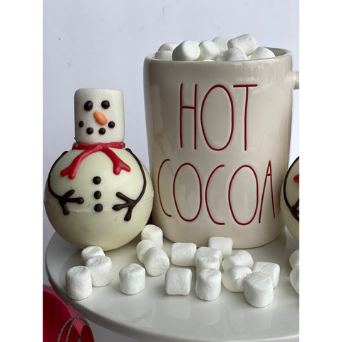 Snowmen Hot Chocolate Bombs (Set of 2)