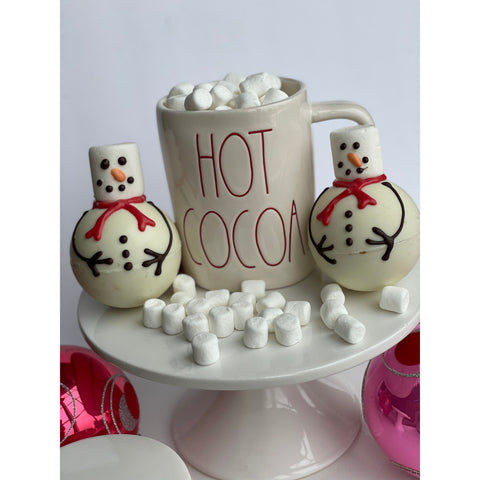 Snowmen Hot Chocolate Bombs (Set of 2)