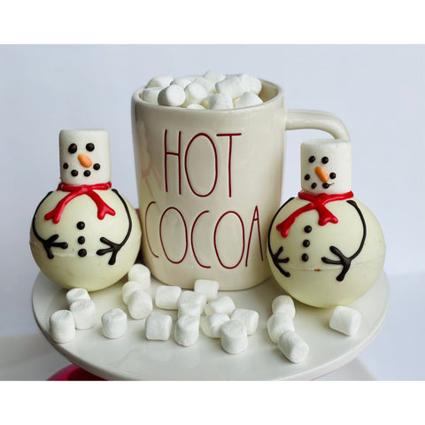 Snowmen Hot Chocolate Bombs (Set of 2)