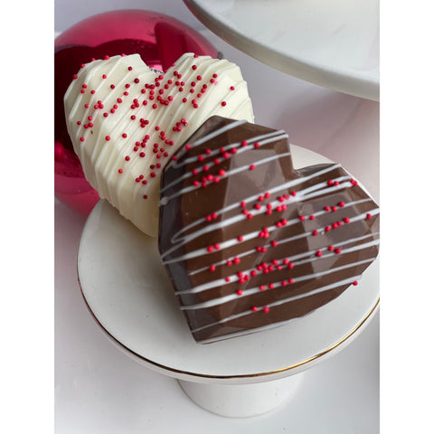 Valentine Heart Hot Chocolate Bombs (Set of 6)