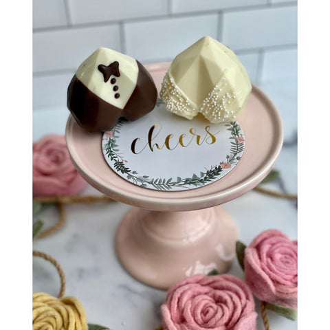 Wedding Hot Chocolate Bombs (Set of 2)