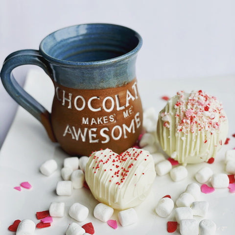 Valentine Heart Hot Chocolate Bombs (Set of 6)