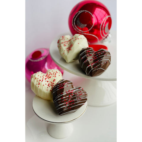 Valentine Heart Hot Chocolate Bombs (Set of 6)