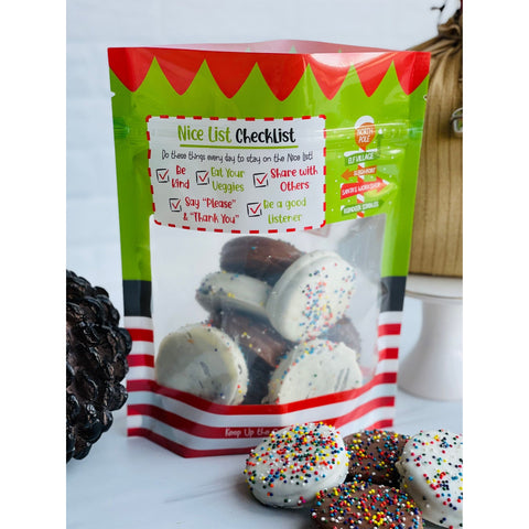 Naughty or Nice Chocolate Covered Oreos Bag