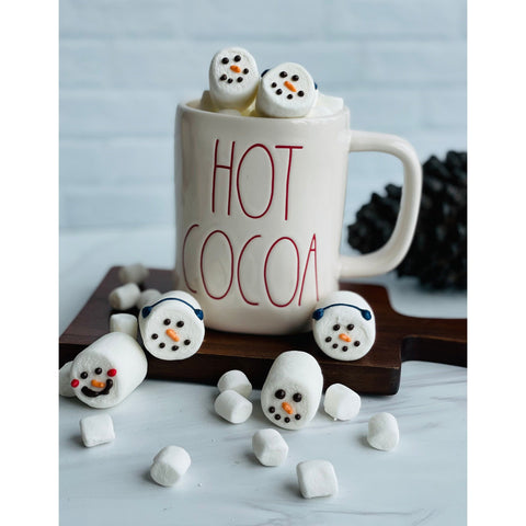 Hot Cocoa Snowman Topper