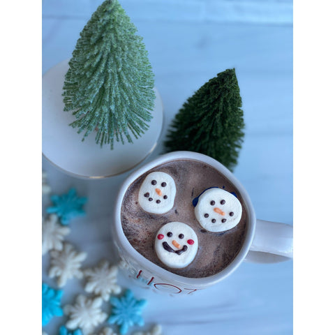 Hot Cocoa Snowman Topper