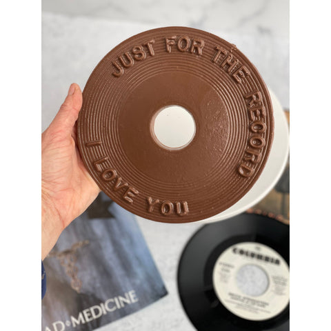 Chocolate Vinyl Record