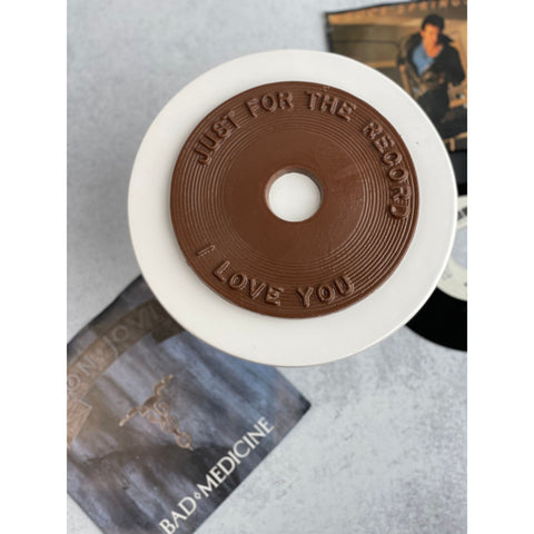 Chocolate Vinyl Record