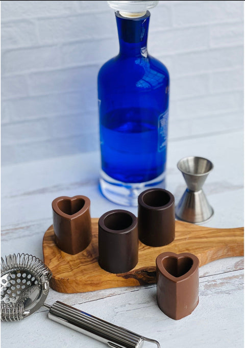 Chocolate Shot Glasses (Set of 4)