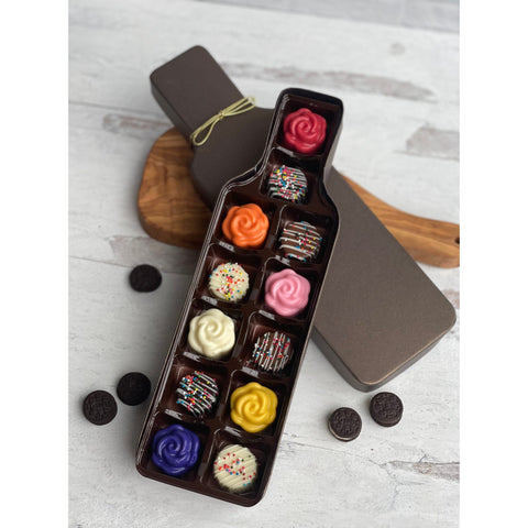 Wine Bottle Shaped Chocolate Gift Box