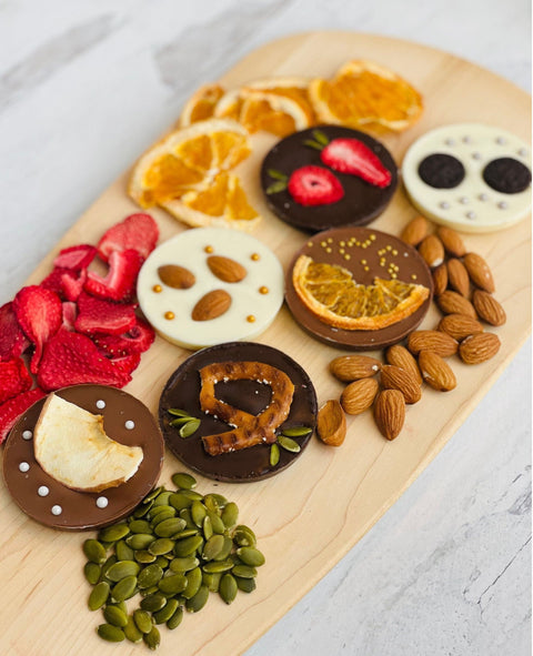 Chocolate & Dried Fruit Charcuterie Board