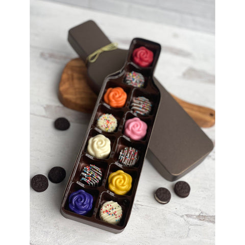 Wine Bottle Shaped Chocolate Gift Box