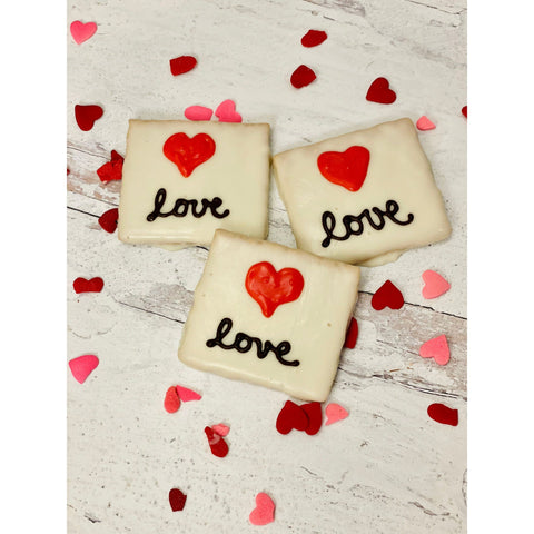 Personalized Chocolate Dipped Graham Crackers