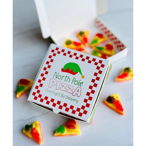 Elf Gummy Pizza Box