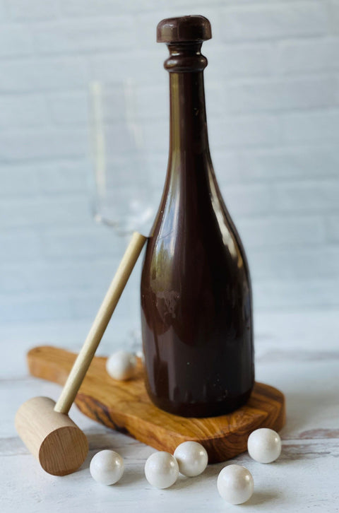 Breakable Chocolate Wine/Champagne Bottle