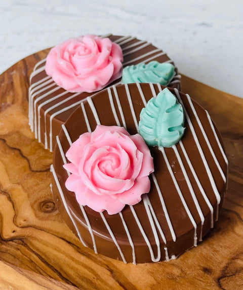 Rose Inspired Chocolate Covered Oreos (Set 0f 12)