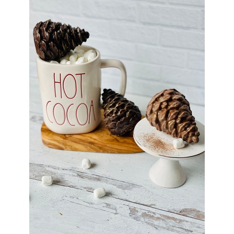 Pine Cone Hot Cocoa Bombs (Set of 4)