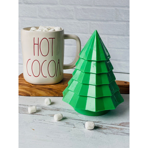 Christmas Tree Hot Chocolate Bombs