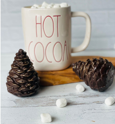 Pine Cone Hot Cocoa Bombs (Set of 4)