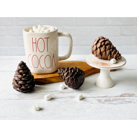 Pine Cone Hot Cocoa Bombs (Set of 4)