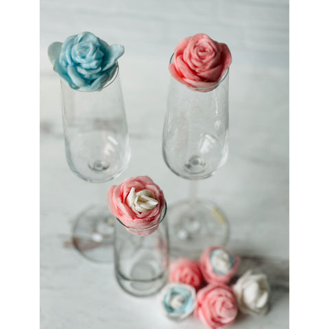 Cotton Candy Roses (Set of 12)