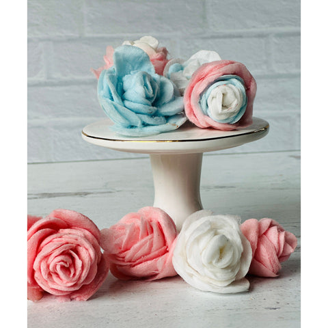 Cotton Candy Roses (Set of 12)