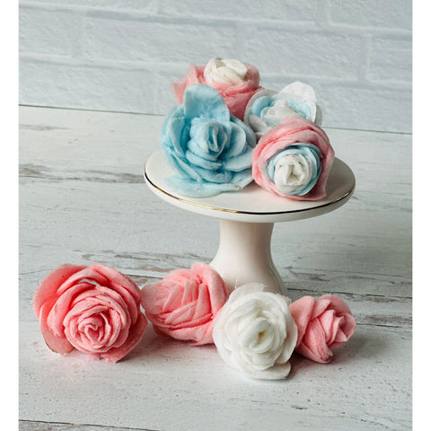 Cotton Candy Roses (Set of 12)